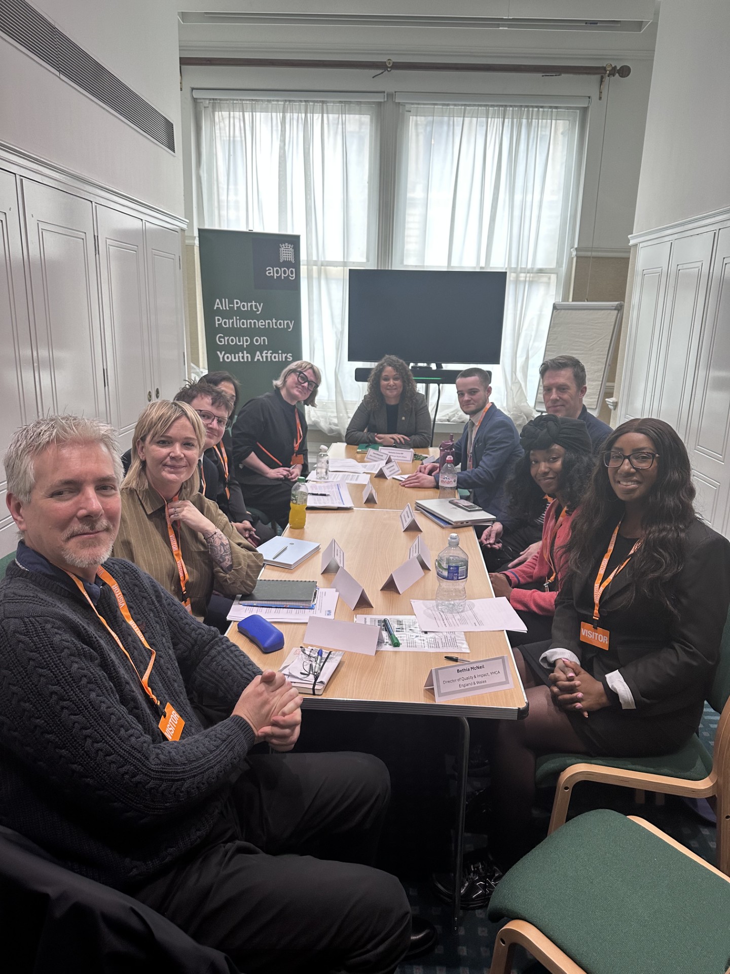 Matthew Represents Young People at Youth Affairs All-Party Parliamentary Group