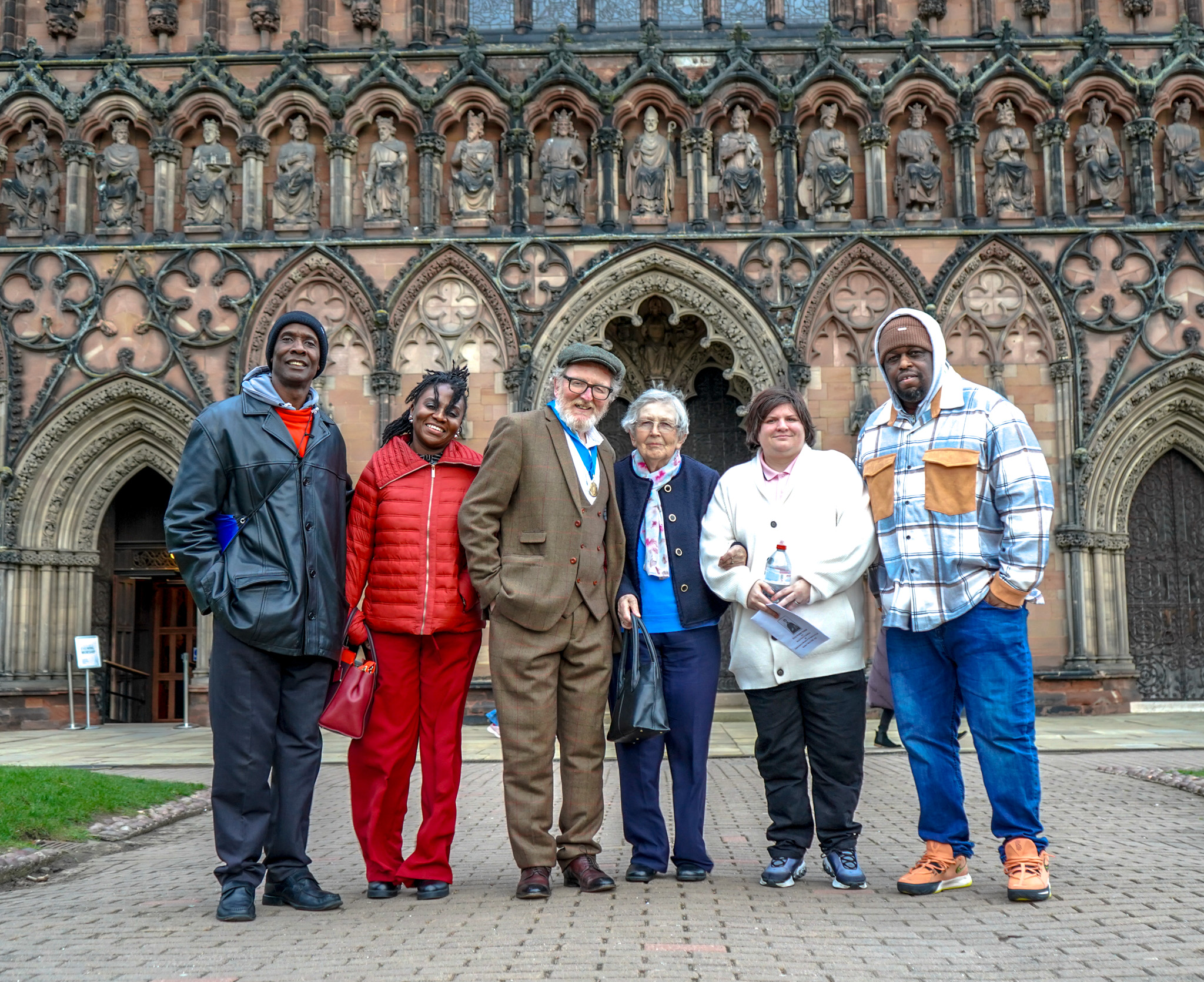 YMCA North Staffordshire CEO Receives Medal At Lichfield Cathedral. 