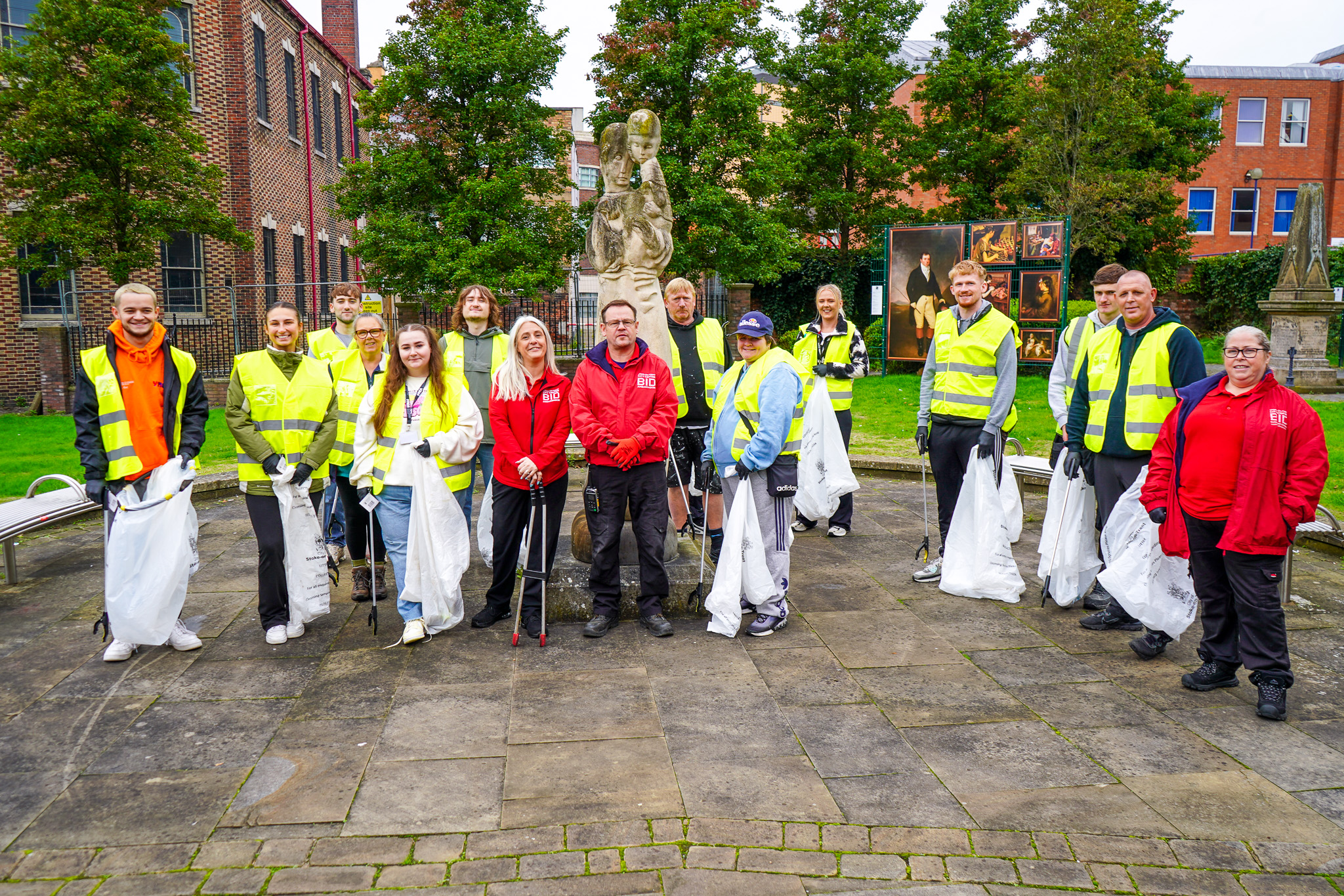 YMCA begins its BIG Hanley Clean Up!
